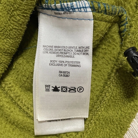 Columbia Jacket Mens XL Blue Green Polyester Long Sleeve Full Zip Pockets - Picture 6 of 6